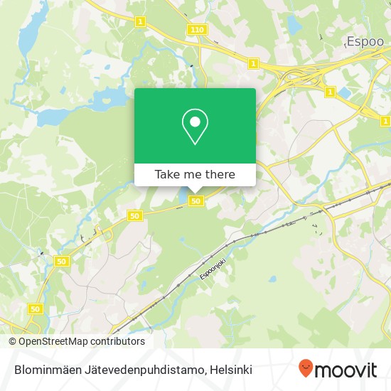 Blominmäen Jätevedenpuhdistamo map