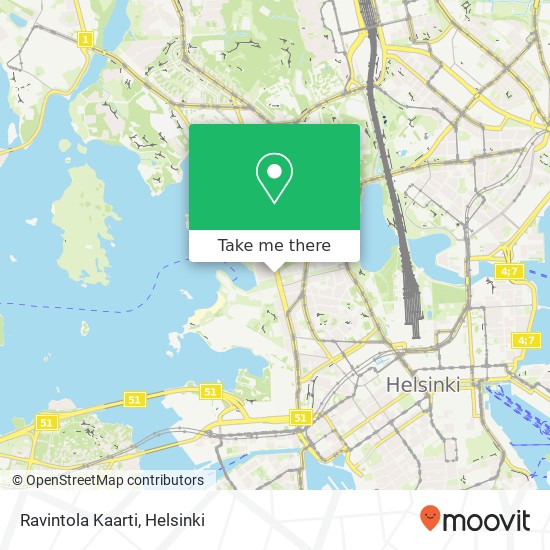 Ravintola Kaarti map