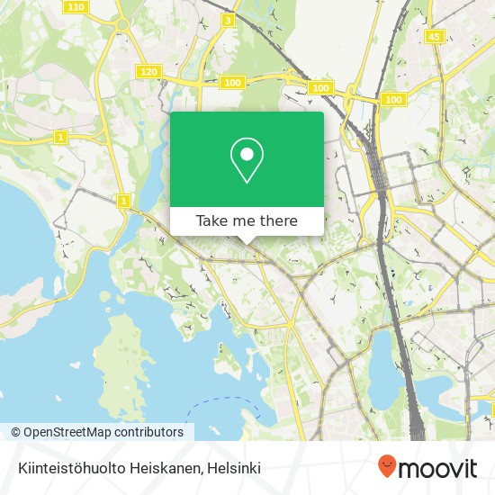 Kiinteistöhuolto Heiskanen map