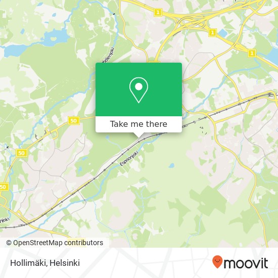 Hollimäki map