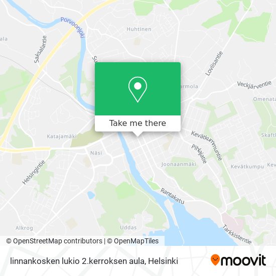 linnankosken lukio 2.kerroksen aula map