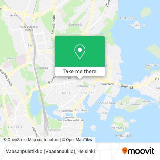 Vaasanpuistikko (Vaasanaukio) map