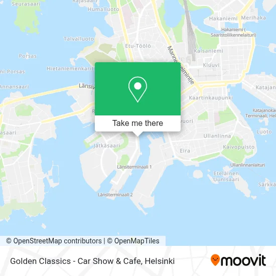 Golden Classics - Car Show & Cafe map