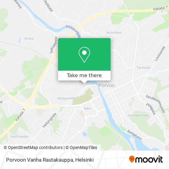 Porvoon Vanha Rautakauppa map