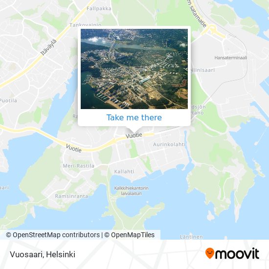 Vuosaari map