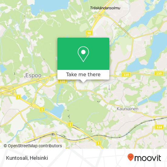 Kuntosali map