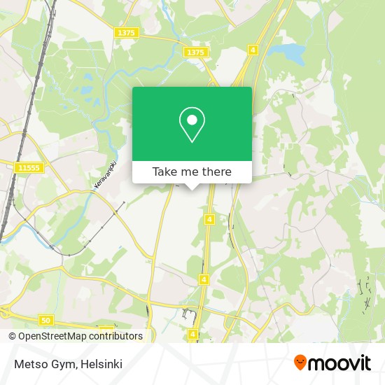 Metso Gym map