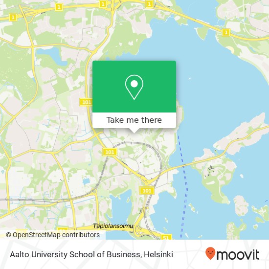 Aalto University School of Business map