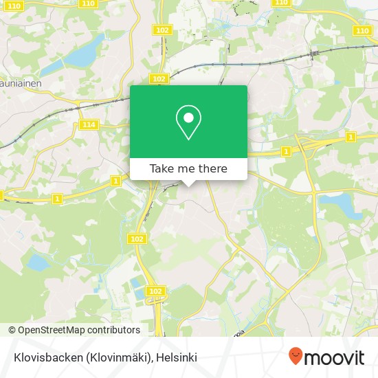 Klovisbacken (Klovinmäki) map