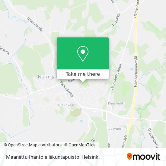 Maaniittu-Ihantola liikuntapuisto map