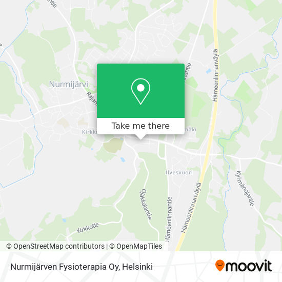 Nurmijärven Fysioterapia Oy map