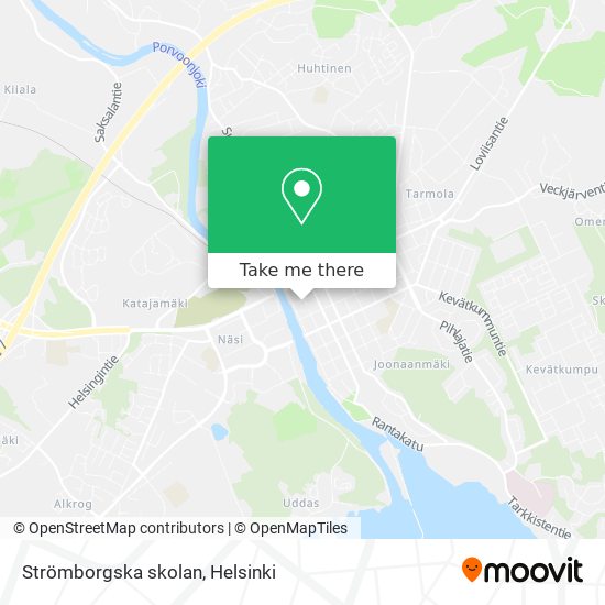 Strömborgska skolan map