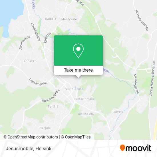Jesusmobile map