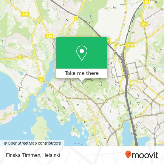 Finska Timmen map