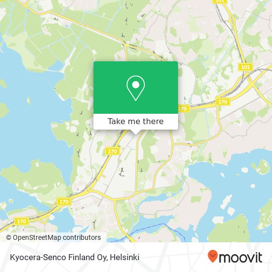 Kyocera-Senco Finland Oy map