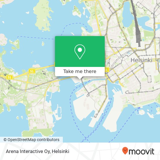 Arena Interactive Oy map