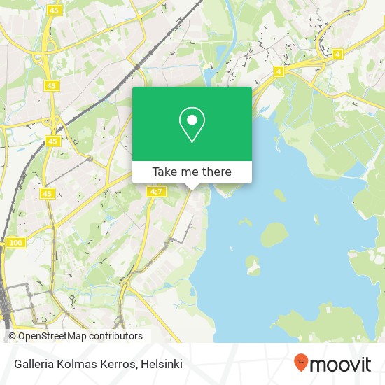 Galleria Kolmas Kerros map