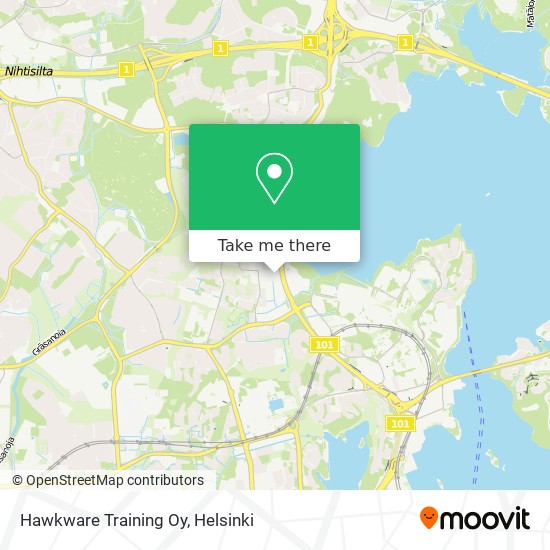 Hawkware Training Oy map