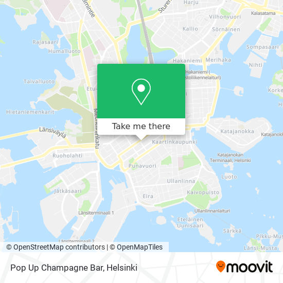Pop Up Champagne Bar map