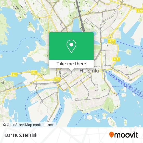 Bar Hub map