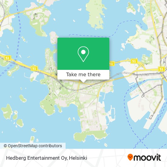 Hedberg Entertainment Oy map