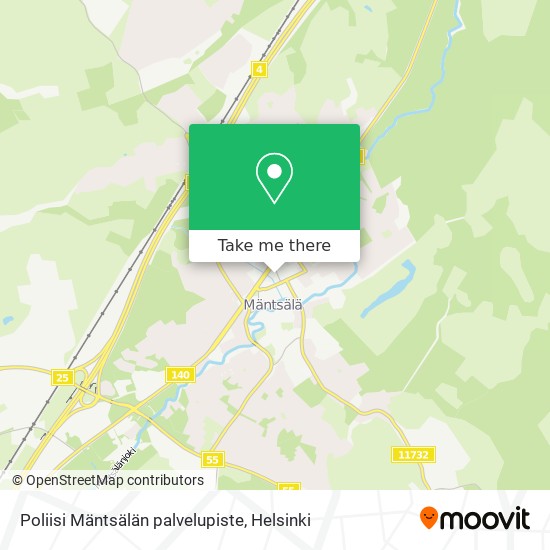 Poliisi Mäntsälän palvelupiste map