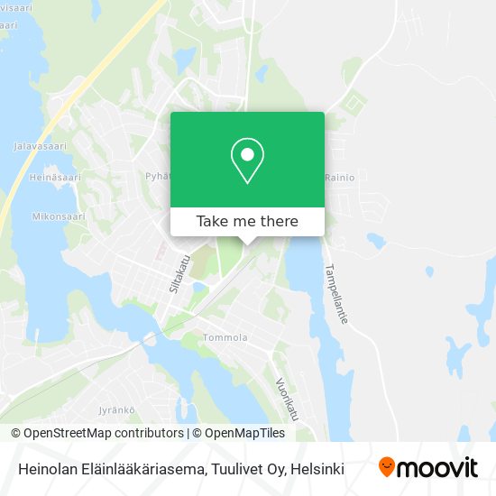 Heinolan Eläinlääkäriasema, Tuulivet Oy map