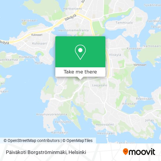 Päiväkoti Borgströminmäki map