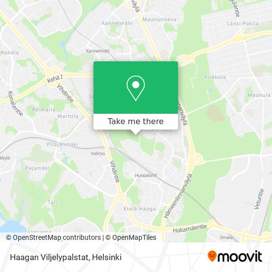 Haagan Viljelypalstat map