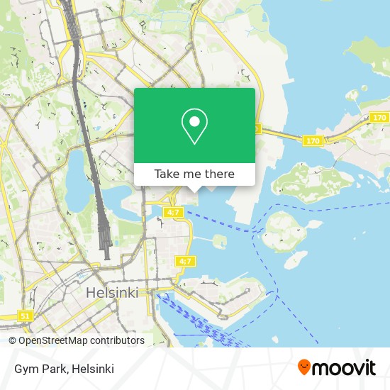 Gym Park map