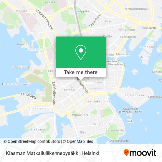 Kiasman Matkailuliikennepysäkki map