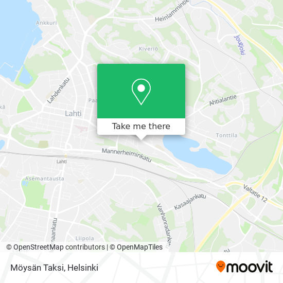 Möysän Taksi map