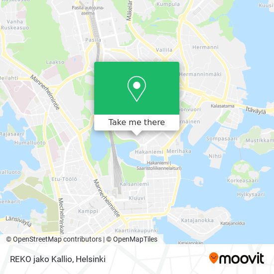 REKO jako Kallio map