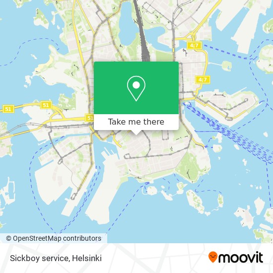 Sickboy service map