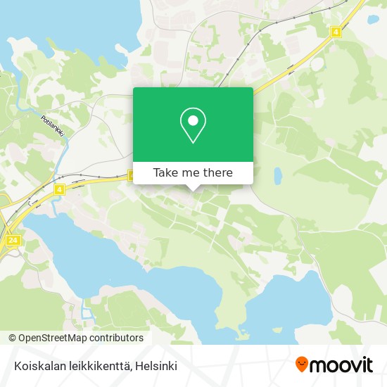 Koiskalan leikkikenttä map