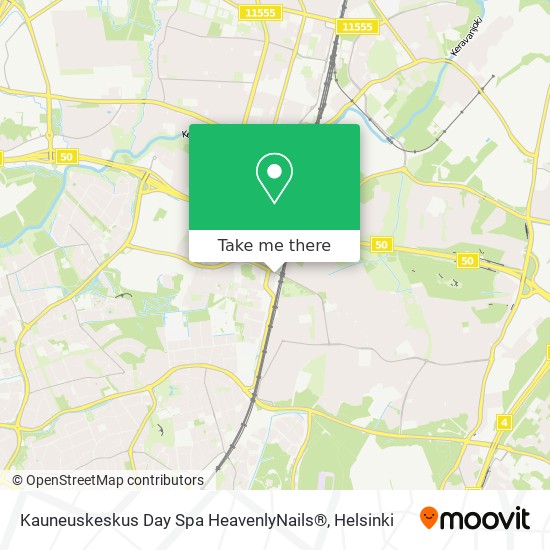 Kauneuskeskus Day Spa HeavenlyNails® map