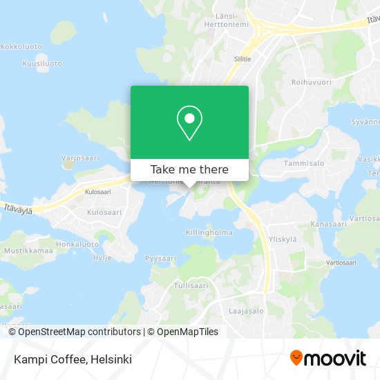 Kampi Coffee map