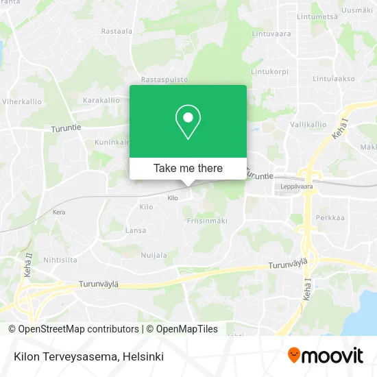 Kilon Terveysasema map