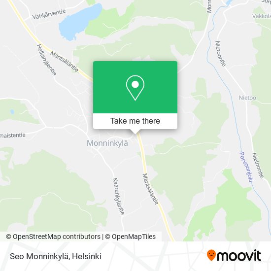 Seo Monninkylä map