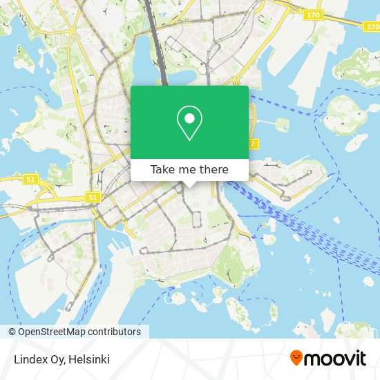 Lindex Oy map