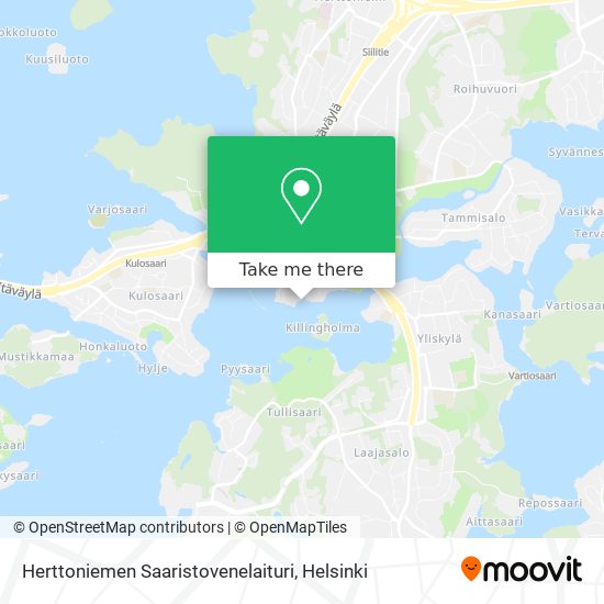 Herttoniemen Saaristovenelaituri map
