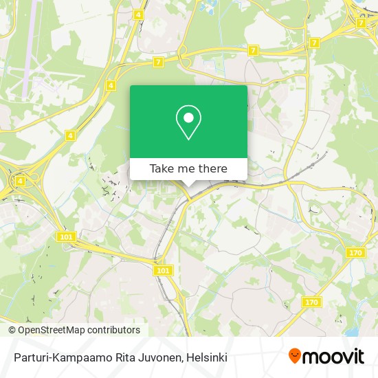 Parturi-Kampaamo Rita Juvonen map