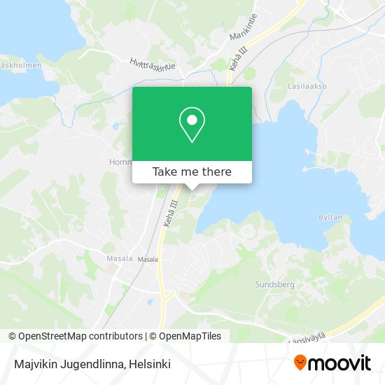 Majvikin Jugendlinna map