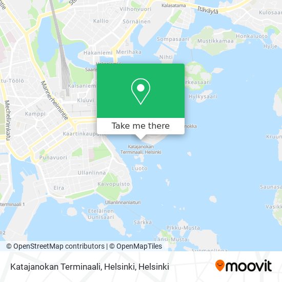 Katajanokan Terminaali, Helsinki map