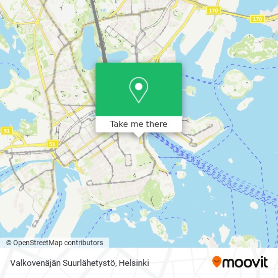 Valkovenäjän Suurlähetystö map