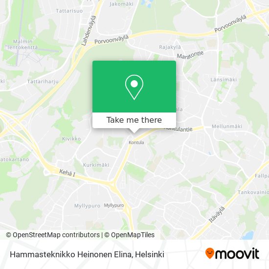 Hammasteknikko Heinonen Elina map