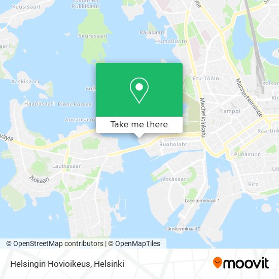 Helsingin Hovioikeus map