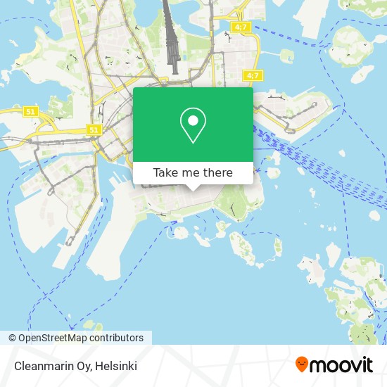 Cleanmarin Oy map