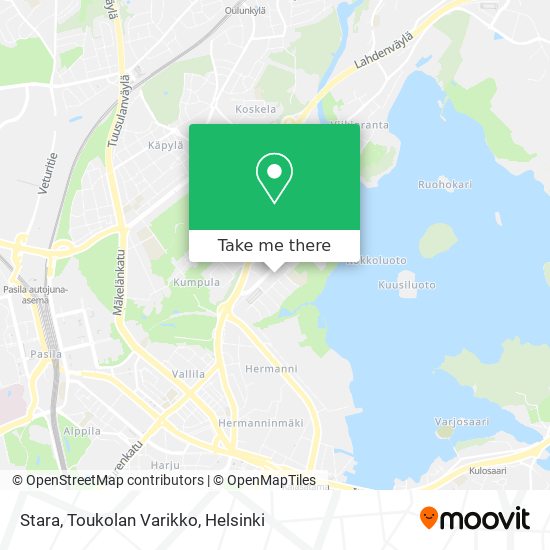 Stara, Toukolan Varikko map
