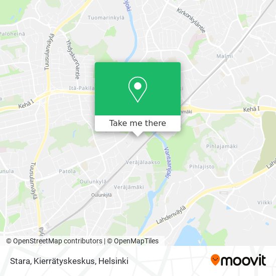 Stara, Kierrätyskeskus map